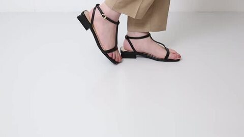 楽天市場】送料無料 ストラップサンダル 脱げない レディース 太