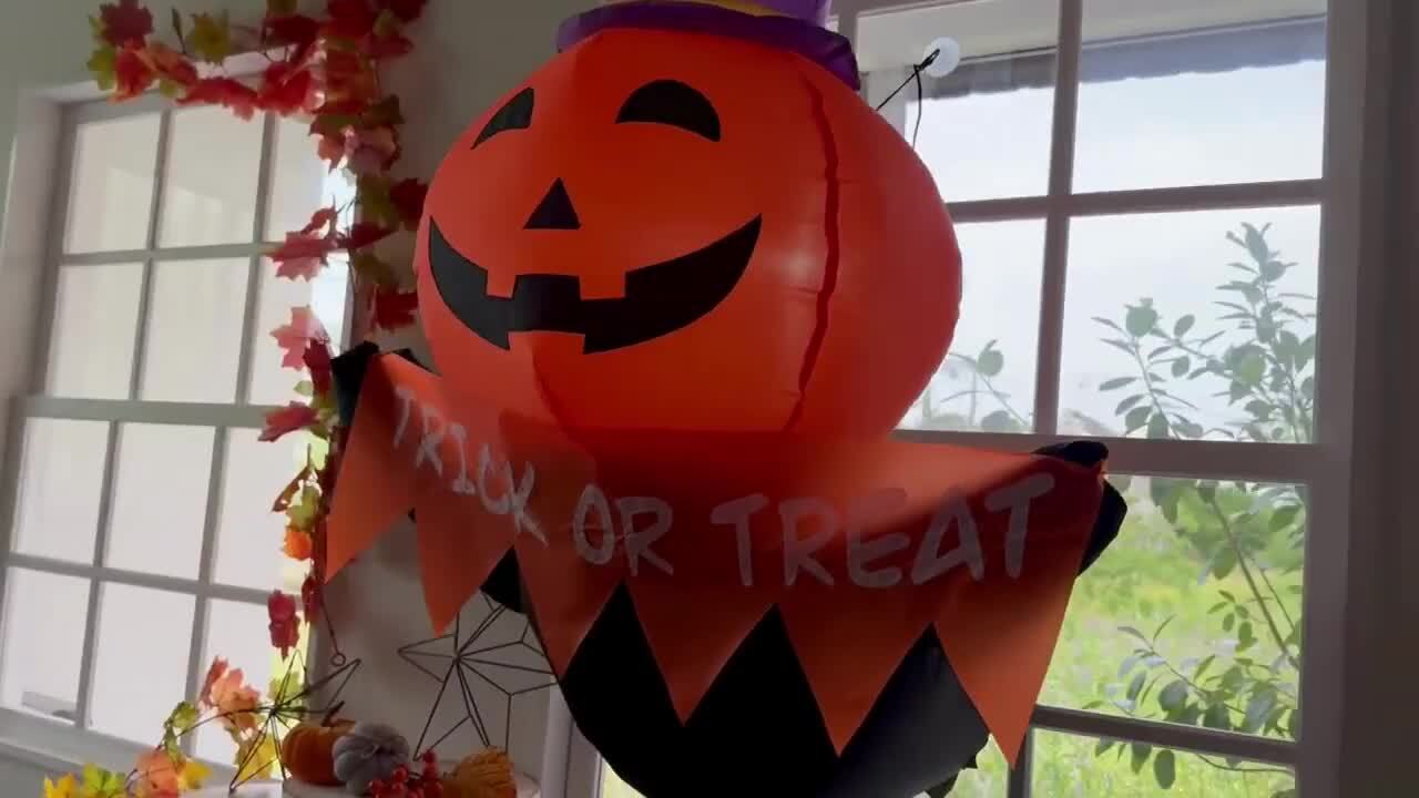 楽天市場】エアブロードール 飛び出しパンプキン 高さ85cm 1台