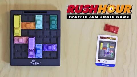 楽天市場 ラッシュアワー Rush Hour 世界的人気の思考型パズルゲーム 車 脱出 ゲーム Thinkfun シンクファン 脳トレ 知育 玩具 ボードゲーム 子供 大人 パズル おもちゃ 誕生日プレゼント 小学生 クリスマス ギフト 宅配便送料無料 えこじじいの店