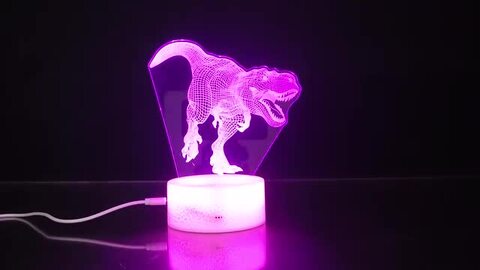 K9クリスタル 3D 恐竜 置物 LEDライトベース U充電 cctzmf-3.jpg