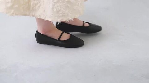 VITALIA ブラック バレエシューズ ストラップ付き　エクストラワイド 楽天市場】送料無料 パンプス 痛くない 歩きやすい 走れる