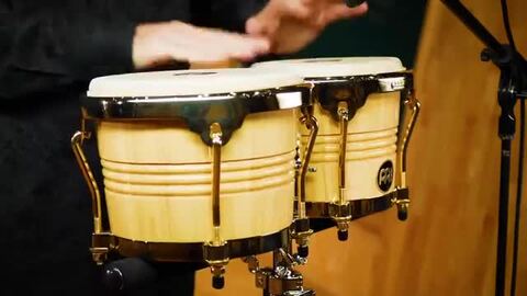 楽天市場】MEINL Percussion ボンゴ Wood Bongo Series WB200NT