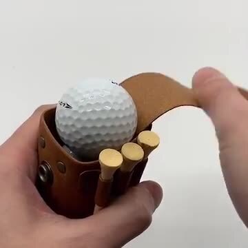 楽天市場】【Rascasse-ラスカス】In one Golf Ball Pouch-/革/ゴルフ