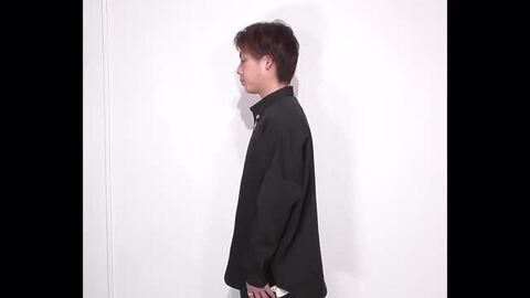 メンズ 長袖シャツ 羽織り チェーンパーツ ストリート J00241 org.jpg
