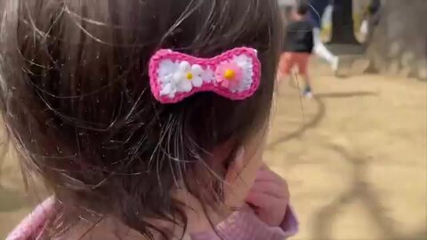 楽天市場】【 ベビー ヘアクリップ 】リボン型 ニット 3.5cm