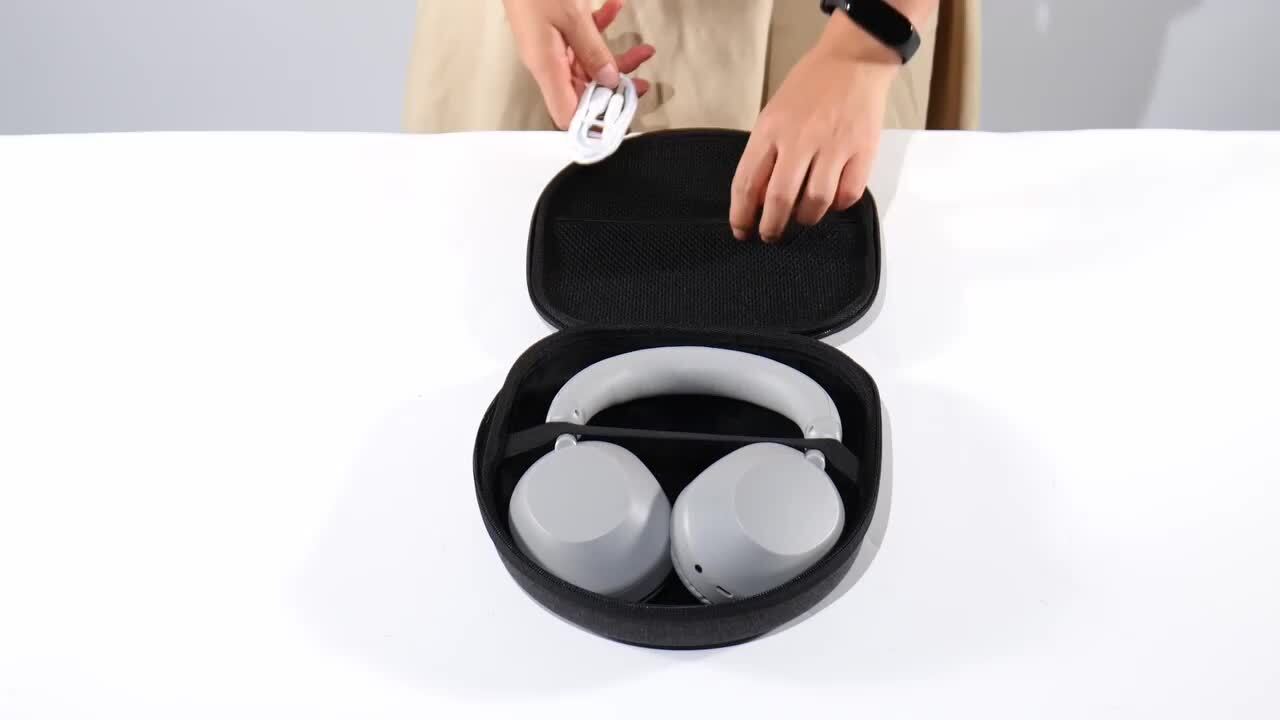 ブラック ワイヤレスヘッドホン 収納ケース付き 楽天市場】ProCase 【楽天1位】ヘッドホンケース 耐衝撃ハード