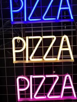 リトルシザーズ  ライトアップサイン OPEN 看板 アメリカ ピザ リトルシザーズ ライトアップサイン OPEN 看板 アメリカ ピザ