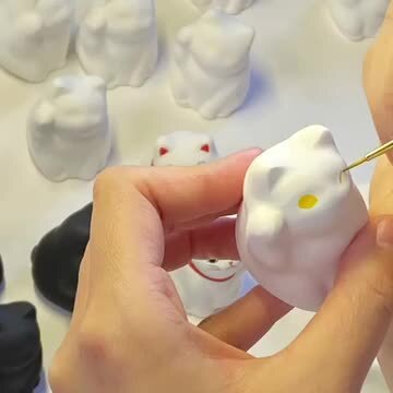 楽天市場】猫雑貨 置物 猫グッズ ハンドメイド「白黒ペア招き猫 楽天市場】猫雑貨 置物 猫グッズ ハンドメイド「白黒ペア招き猫