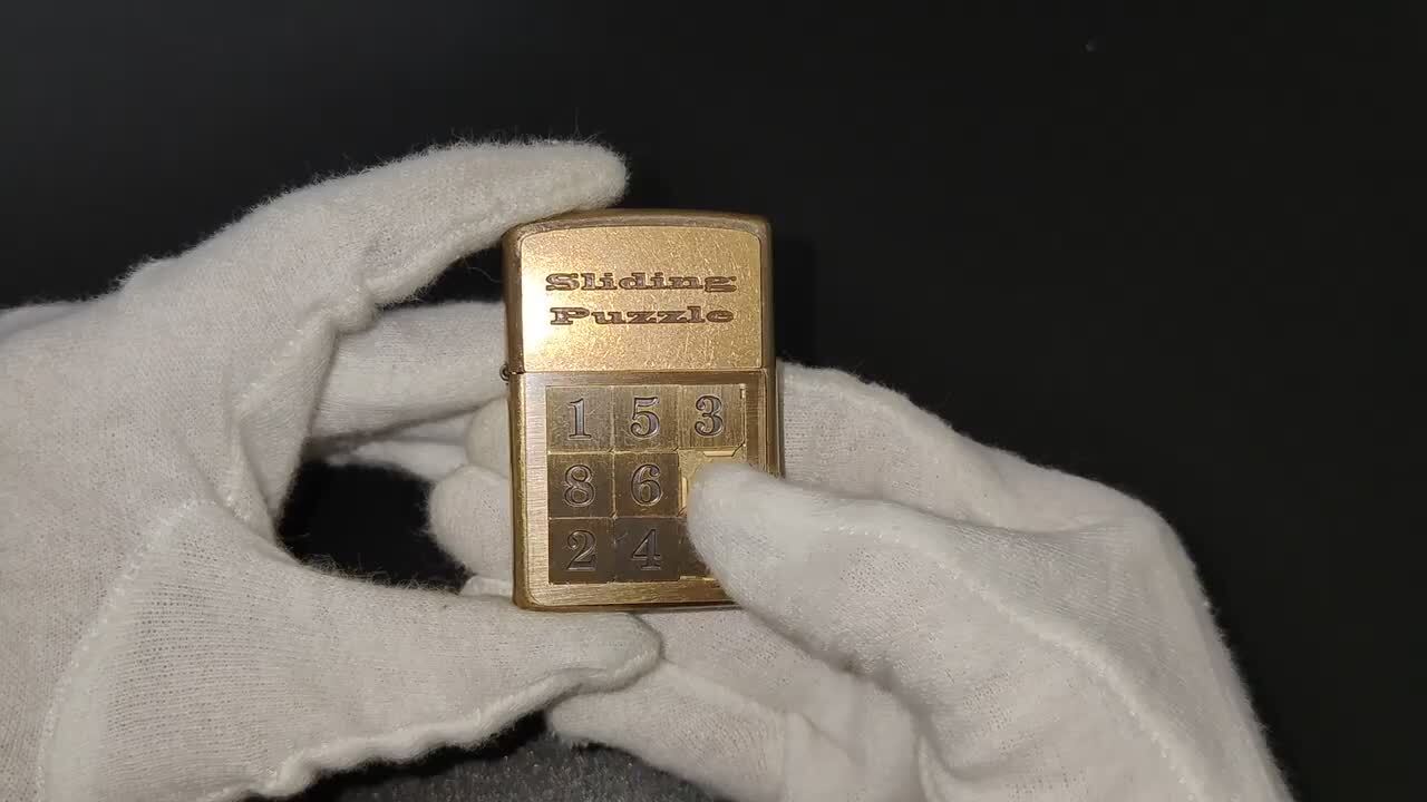 楽天市場】ZIPPO ライター 可動式メタル ギミック パズル 面白い