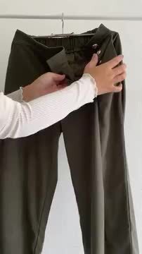 楽天市場】サイドボタンワイドパンツ レディース コーデュロイ