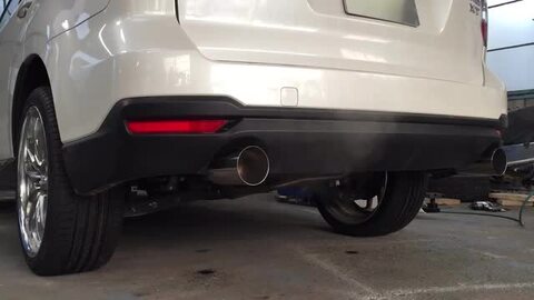 フォレスター sjgリアストレートマフラー SJG フォレスター XT リアピース ステンレスマフラー 送料