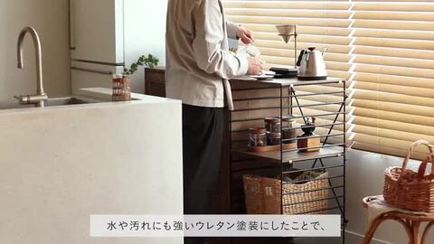楽天市場】パーツ販売｜R.U.S ラタンキャビネット 幅88cm 高さ