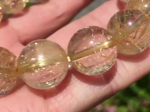 楽天市場】鑑別書付き ルチルクォーツ ブレスレット 約13mm 5A 楽天市場】鑑別書付き ルチルクォーツ ブレスレット 約13mm 5A