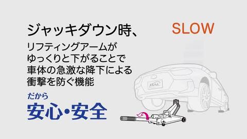 大橋工業 BAL アルミジャッキ 1.5t ダブルピストン 軽量 気長 11.7kg