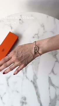 楽天市場】HERMES エルメス ブレスレット シェーヌダンクル ツイスト 