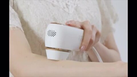 脱毛器 ホワイト 2つのアタッチメント付き Amazon | 脱毛器 Mutenye 無痛脱毛器 擦るだけ 除毛パッド