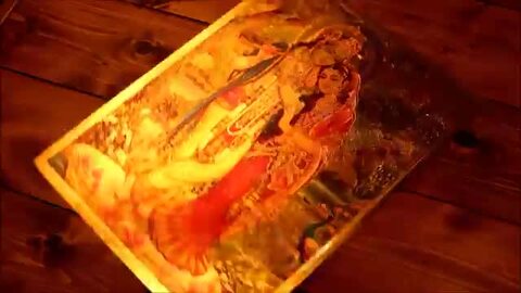 楽天市場】〔約40cm×約30cm〕インドのヒンドゥー神様ゴールド