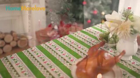 楽天市場】クリスマス テーブルランナー テーブルクロス サンタ
