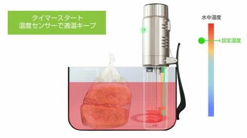 低温調理器　ギンザ オリーバル スーヴィード・クッカー 楽天市場】スーヴィード・クッカー(KMJ-SC-01) 【送料無料・1年