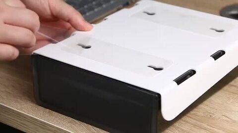 楽天市場】【激安1点840円＆2点購入で!】デスク下 収納ボックス