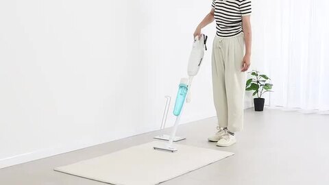 楽天市場】掃除機スタンド コードレスクリーナースタンド