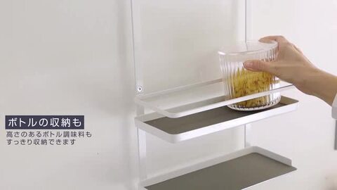 楽天市場】レンジフード調味料ラック タワー 3段 TOWER