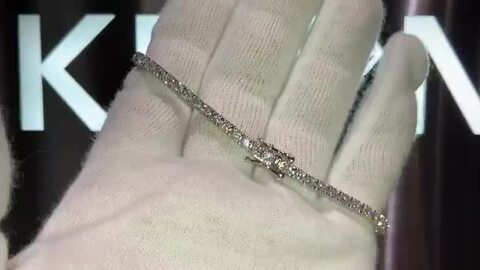 【極上モアサナイト】S925テニスチェーンブレスレット｜証明書付・Wロック仕様 本物志向の証明】10ctモアサナイト×S925テニスチェーン