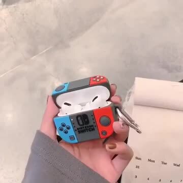 楽天市場】AirPodsケース 多機種 nintendo switch デザイン