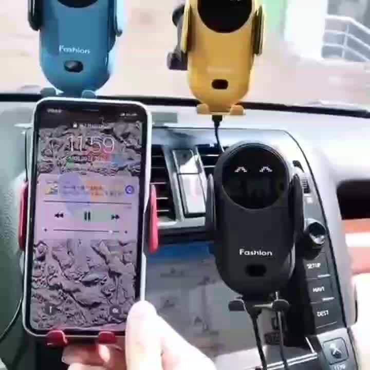 楽天市場】【即納】車載ワイヤレス充電器 急速 車載ホルダー