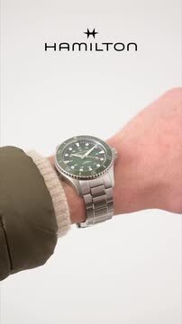 【最終:美品】ハミルトン 腕時計 カーキ ネイビー スキューバ オート自動巻き KHAKI NAVY ハミルトン 腕時計 HAMILTON カーキ ネイビー