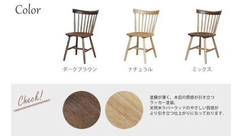 楽天市場】木製ダイニングチェア ウィンザーチェア 2脚セット SC