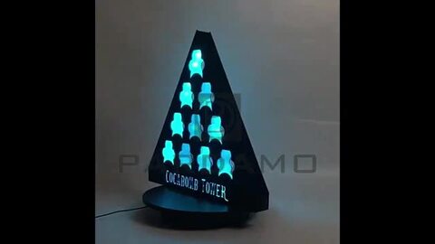 楽天市場】コカボムタワー COCABOMB TOWER リモコン付 光る LED 東レ 日本製 クリーナー付 セット : CENNY