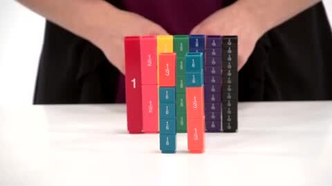 楽天市場 アメリカの知育玩具 算数 Fraction Tower Cubes 知育玩具 小学生 分数 知育 教材 算数 算数教材 タワーキューブ 計算 分数が形でわかる おもちゃ 知育玩具 割り算 パズル 英語伝 Eigoden