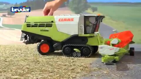 楽天市場】Bruder ブルーダー 正規輸入品 ドイツ Claas Lexion 780