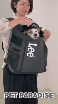 楽天市場】《セール》犬 リュック キャリーバッグ おしゃれ Lee