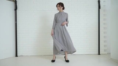 楽天市場】フィッシュテール ハイネックリボン付 ロング丈 楽天市場】フィッシュテール ハイネックリボン付 ロング丈