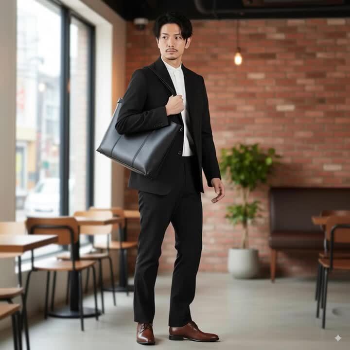 訳あり✨未使用✨ウルティマトーキョー✨ビジネストート✨グレー✨シボ✨レザー✨本革 ultima TOKYO 最大46%☆10/28〜 ウルティマ トーキョー トート