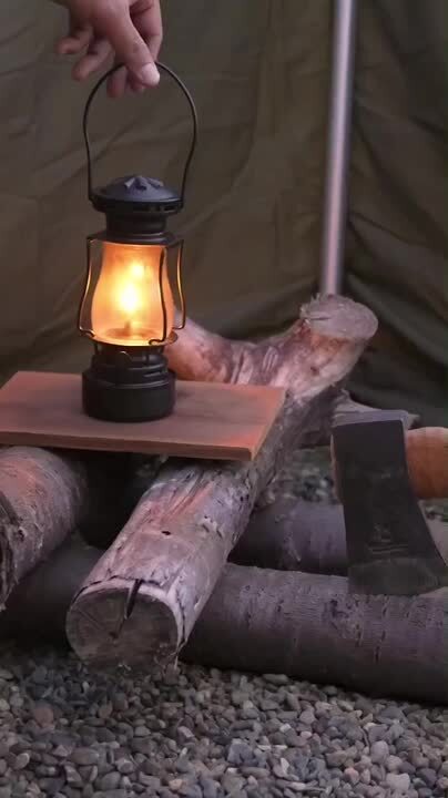 Rothco タクティカルオイルランタン (黒） | OUTDOOR GEAR