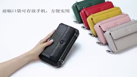 楽天市場】本革バッグ2Way お財布スマホポーチ 入れたまま操作