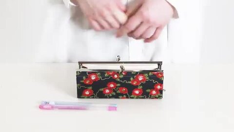 楽天市場】【ビアンデュ】京都金襴 メガネケース 和柄 がま口