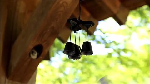 三重奏風鈴　人工竹風鈴スタンド付き 三重奏風鈴 人工竹風鈴スタンド付き 三重奏風鈴 人工竹風鈴スタンド付き