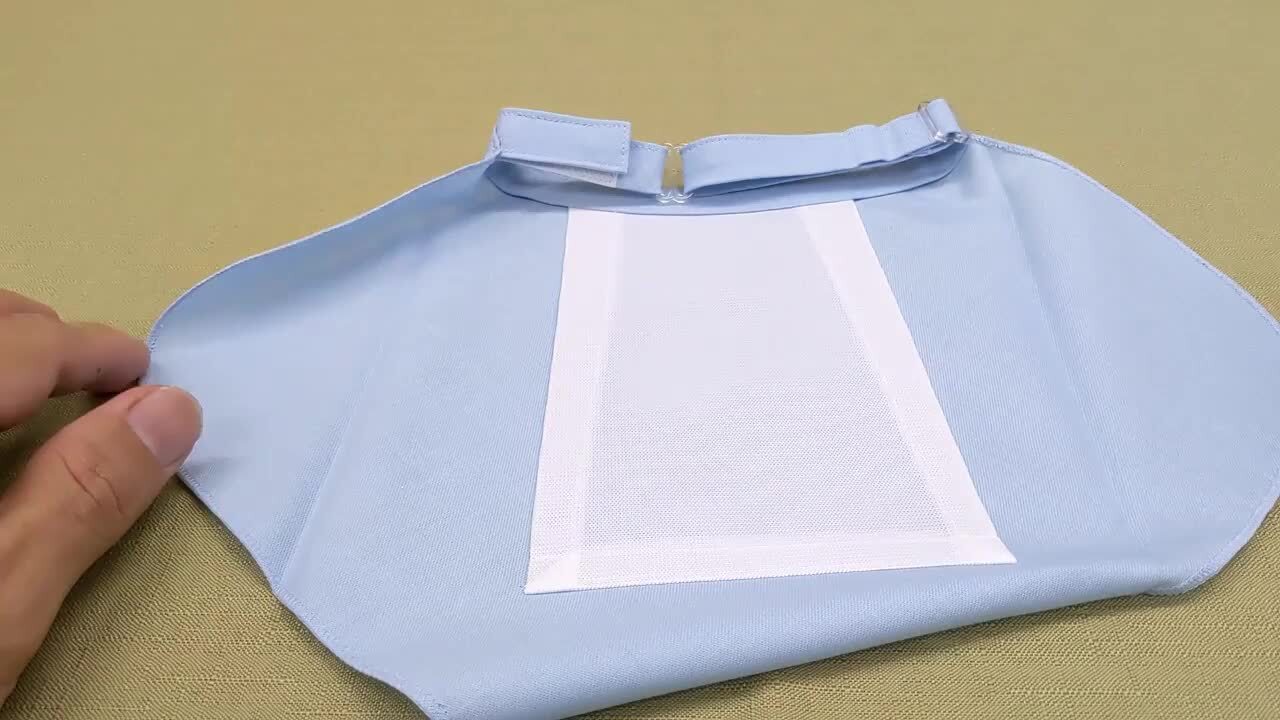 首用エプロン　咽頭摘出気管切開者向けケア用品 首用エプロン 咽頭摘出気管切開者向けケア用品 - メルカリ