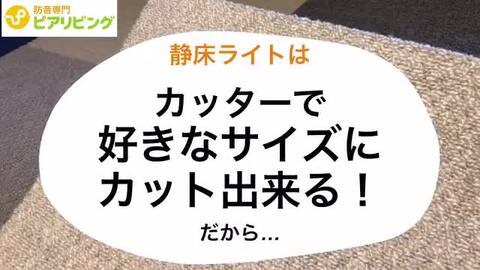 楽天市場】【マラソン期間P5倍☆】防音カーペット 静床ライト 100枚入