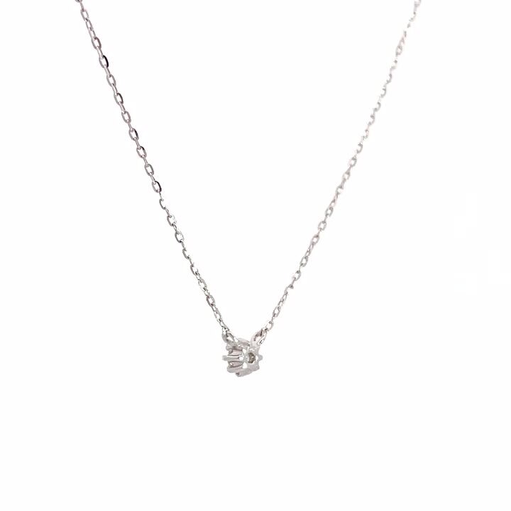 楽天市場】ジュエッテ ダイヤモンド ネックレス 0.06ct K18WG 一