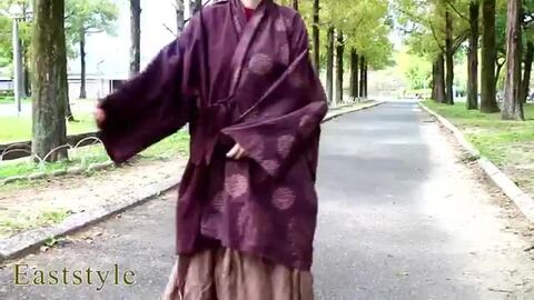 【極美品】慈雨 ジャガード アシンメトリー ワンピース チュニック 和風柄 L セール】ニュアンス柄ジャガードチュニック（チュニック