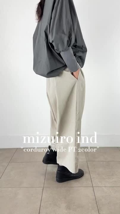 【送料込み✨】mizuiroind ボンディングピーコート mizuiro ind 2025 Summer Collection｜MARcourt ONLINE STORE