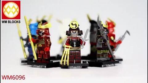 楽天市場】レゴ 互換 ミニフィグ サムライ 侍 戦国武将 日本武士