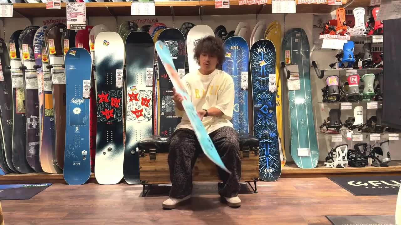 大雪セール！新品 GNU GLOSS 148cm