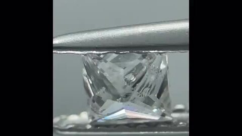 楽天市場】０．３４６ct Ｇ Ｉ１ プリンセスカット ダイヤモンド