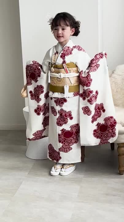 七五三　女の子　着物セット utatane 着物 七五三7歳用着物はこせこセット ひよこ商店